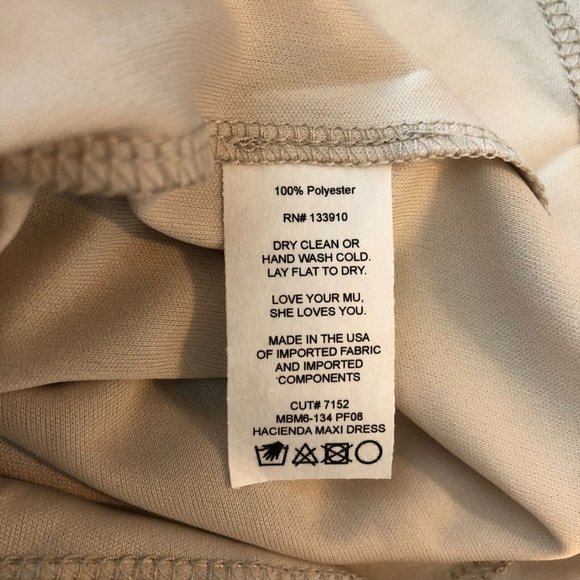 Show Me Your Mumu Hacienda Maxi Dress Off Shoulder Paradise Found Chiffon S - Picture 7 of 7